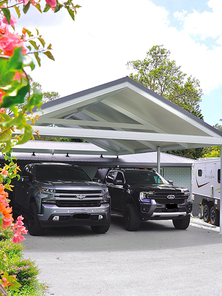 Freestanding carport builder